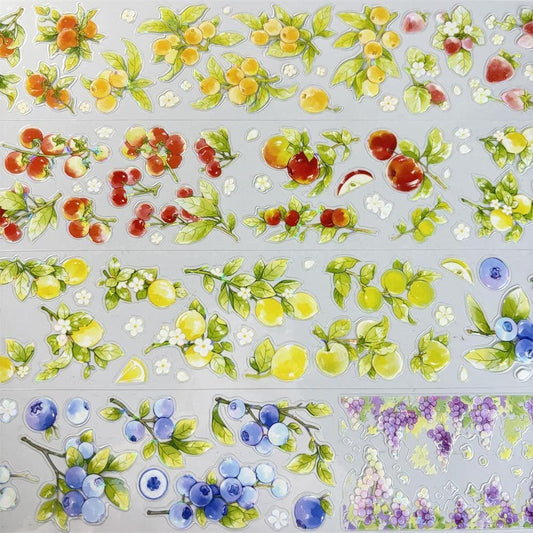 Die-Cut One Cycle Fruit Medley PETi Tape