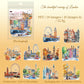City-themed Stickers