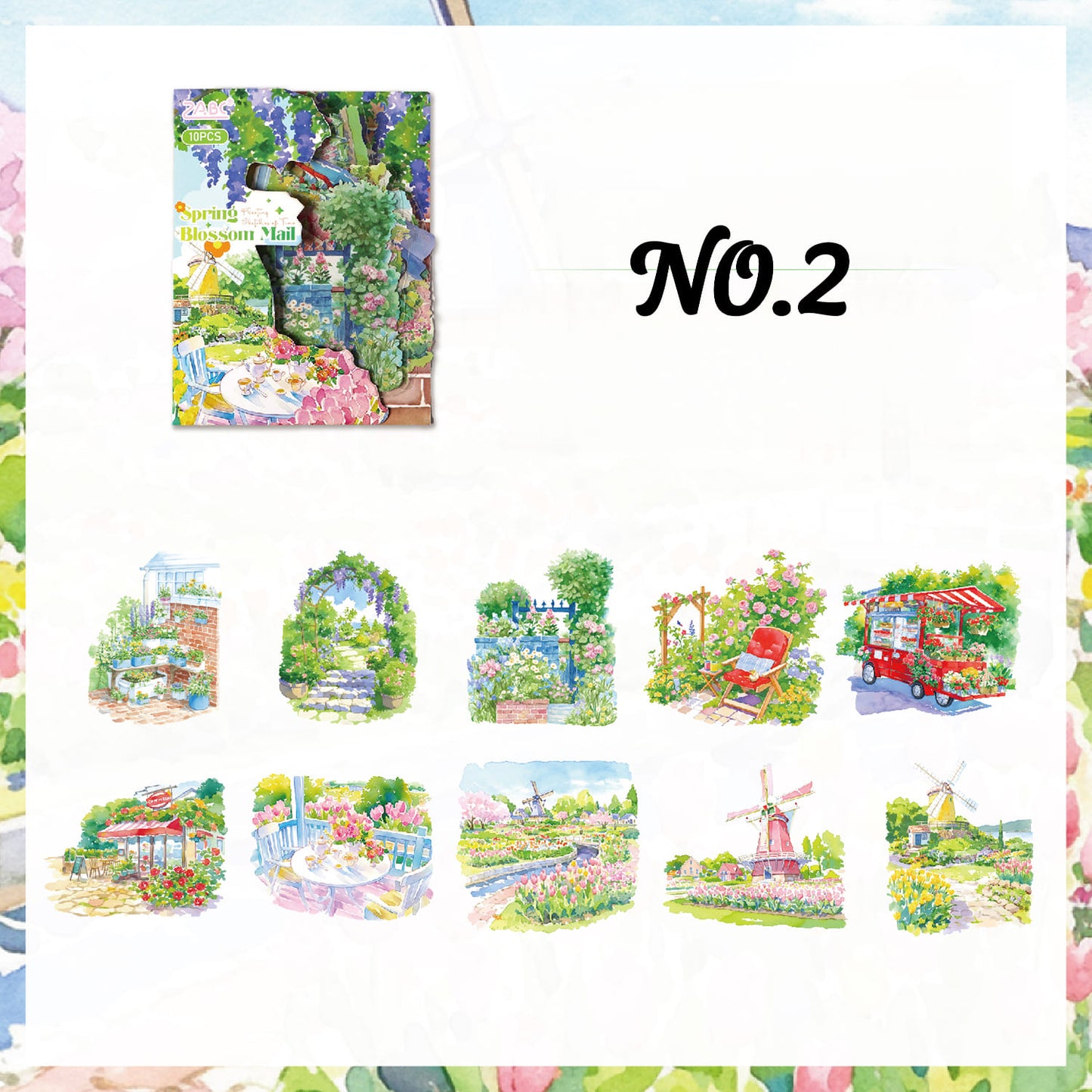 Seasonal Vistas Sticker