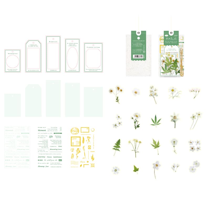 Floral  Scrapbook Kit