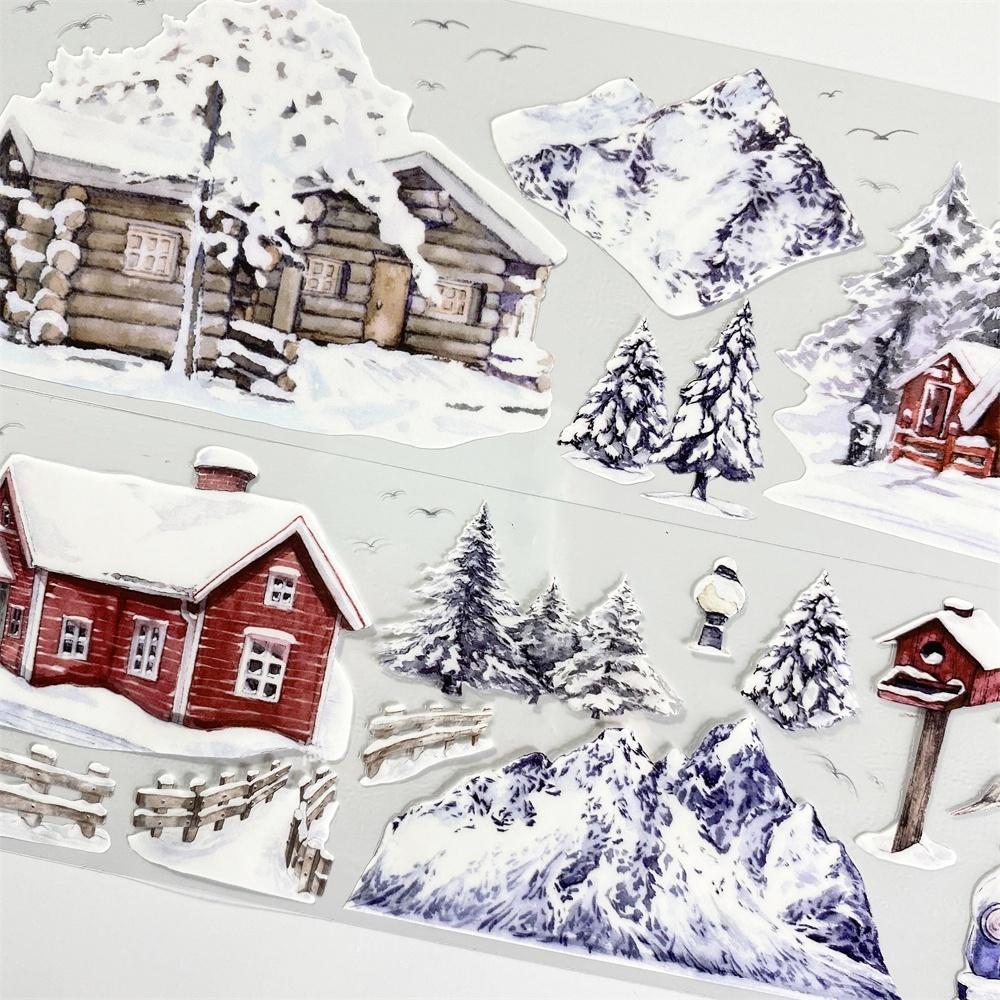 Snowy Landscape One Cycle PET Tape