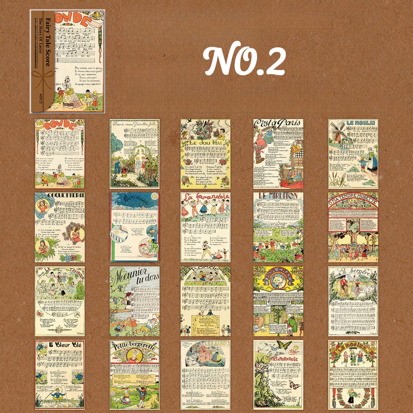 Vintage Inspiration Scrapbook Paper