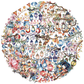 50PCS Fairy Lights Sticker Pack