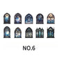 Window View Scenes PET Stickers