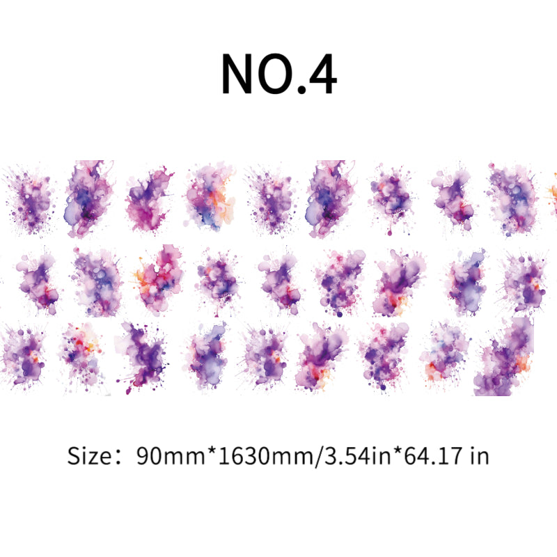 Gradient Background One Cycle PET Tape