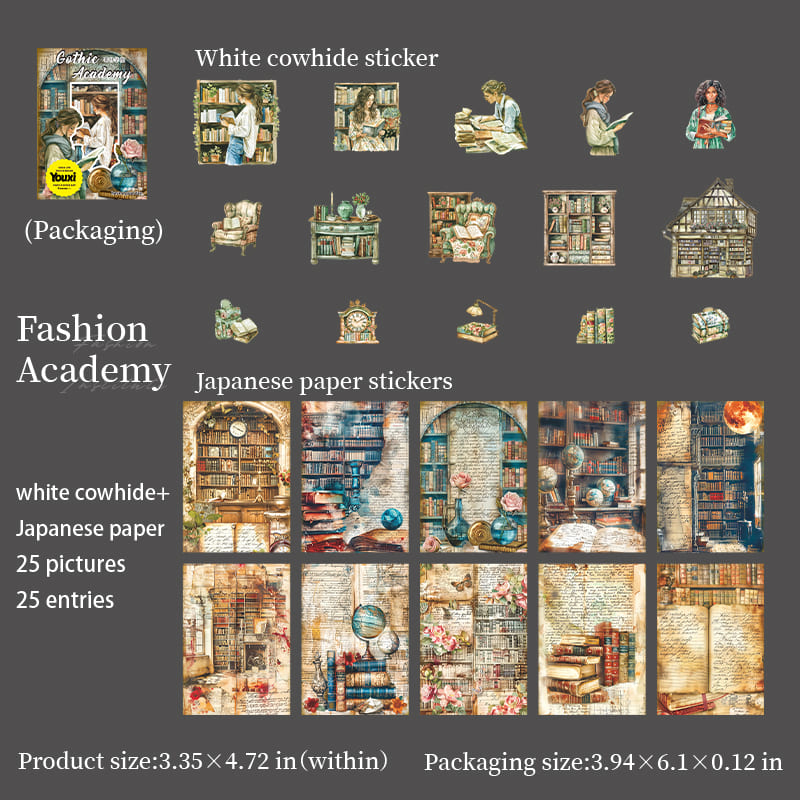 Library Theme Material Pack