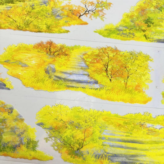 One Loop Autumn Steps PET Tape