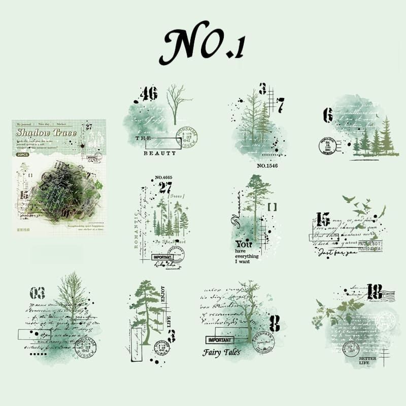 Vintage Marks Sticker Pack