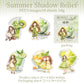 Summer Girl Stickers