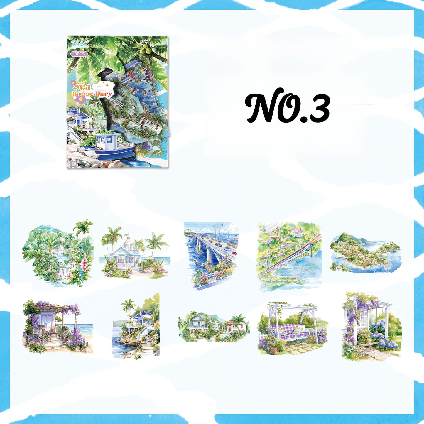 Seasonal Vistas Sticker