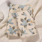Blue Flowers Detachable Loose-Leaf Journal