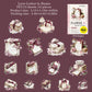 Letter Series Stickers