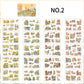 Four Seasons Landscape Large Stickers Book