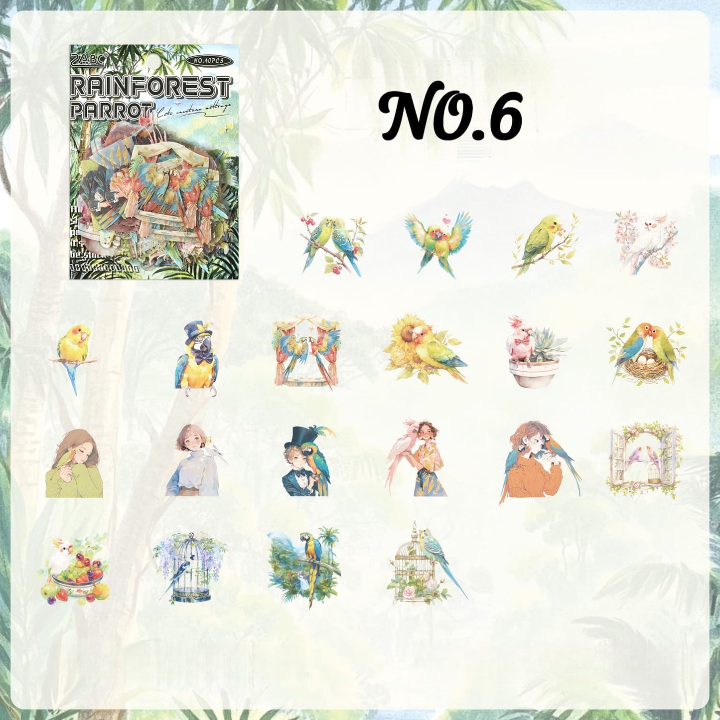 Kawaii Cuties Sticker Pack