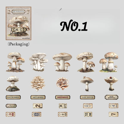 Mushroom Theme Sticker Pack