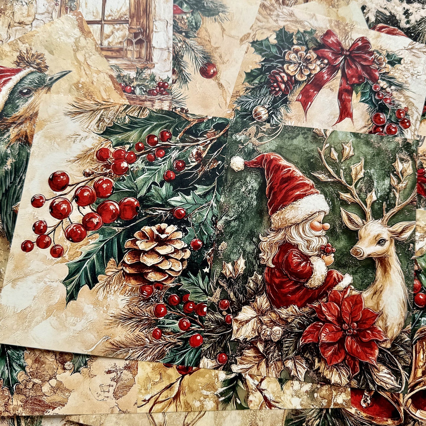 Christmas Series Scrapbook Paper