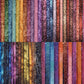 24PCS Multi-Color Glitter Scrapbook Paper
