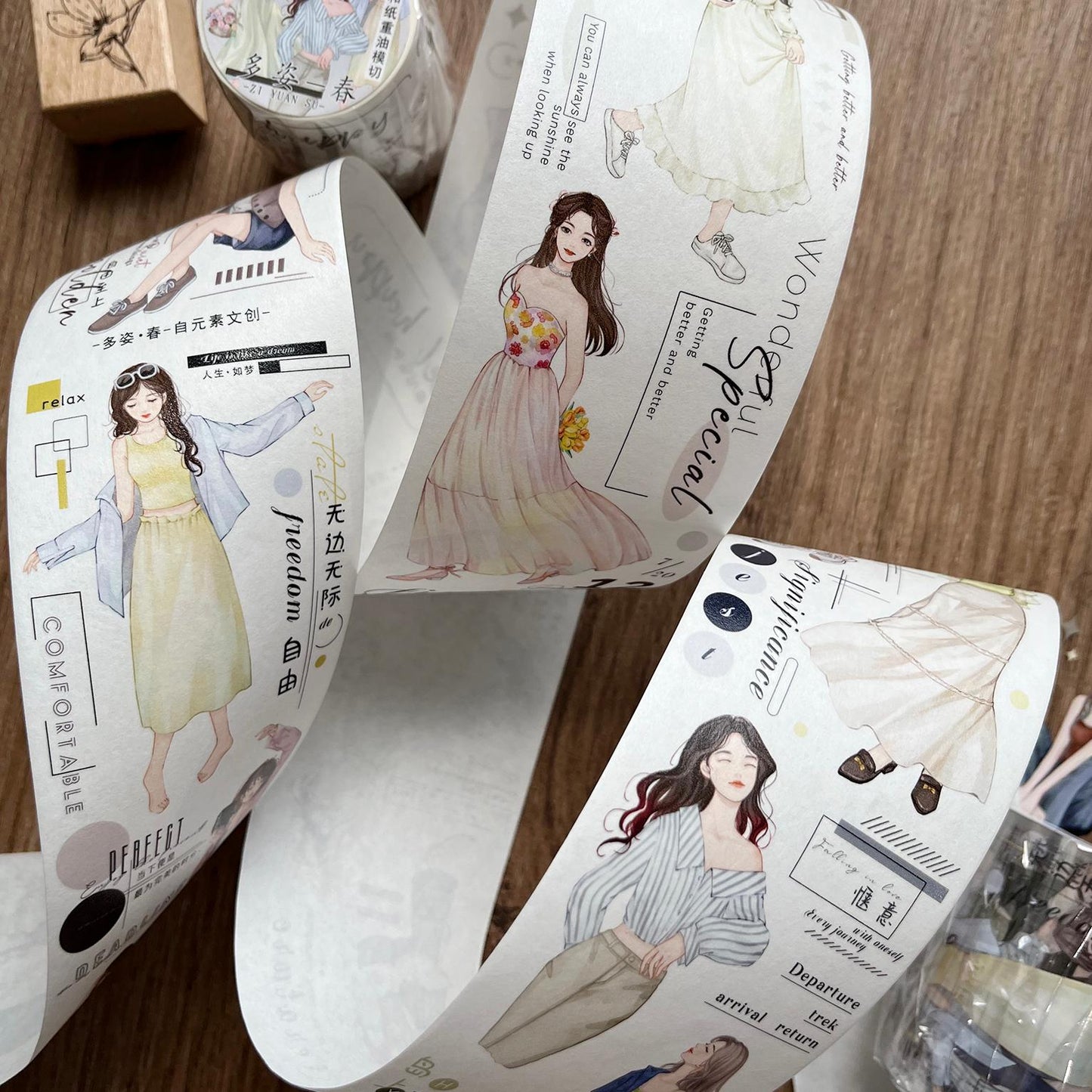 Die-Cut Character Series One Cycle Tape