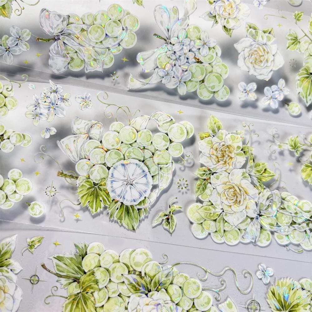 One Cycle Juicy Green Grapes PET Tape