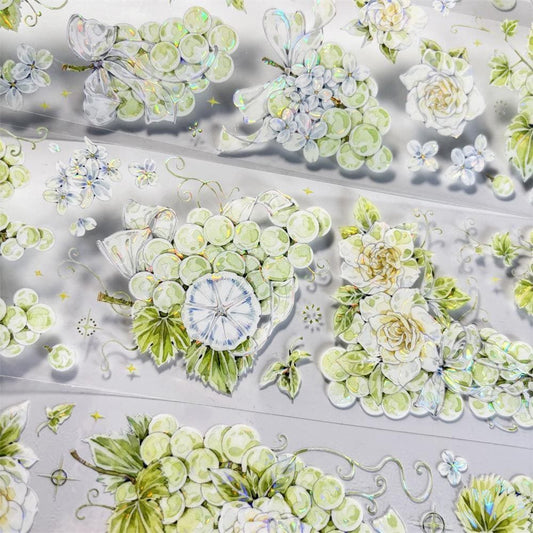 One Cycle Juicy Green Grapes PET Tape