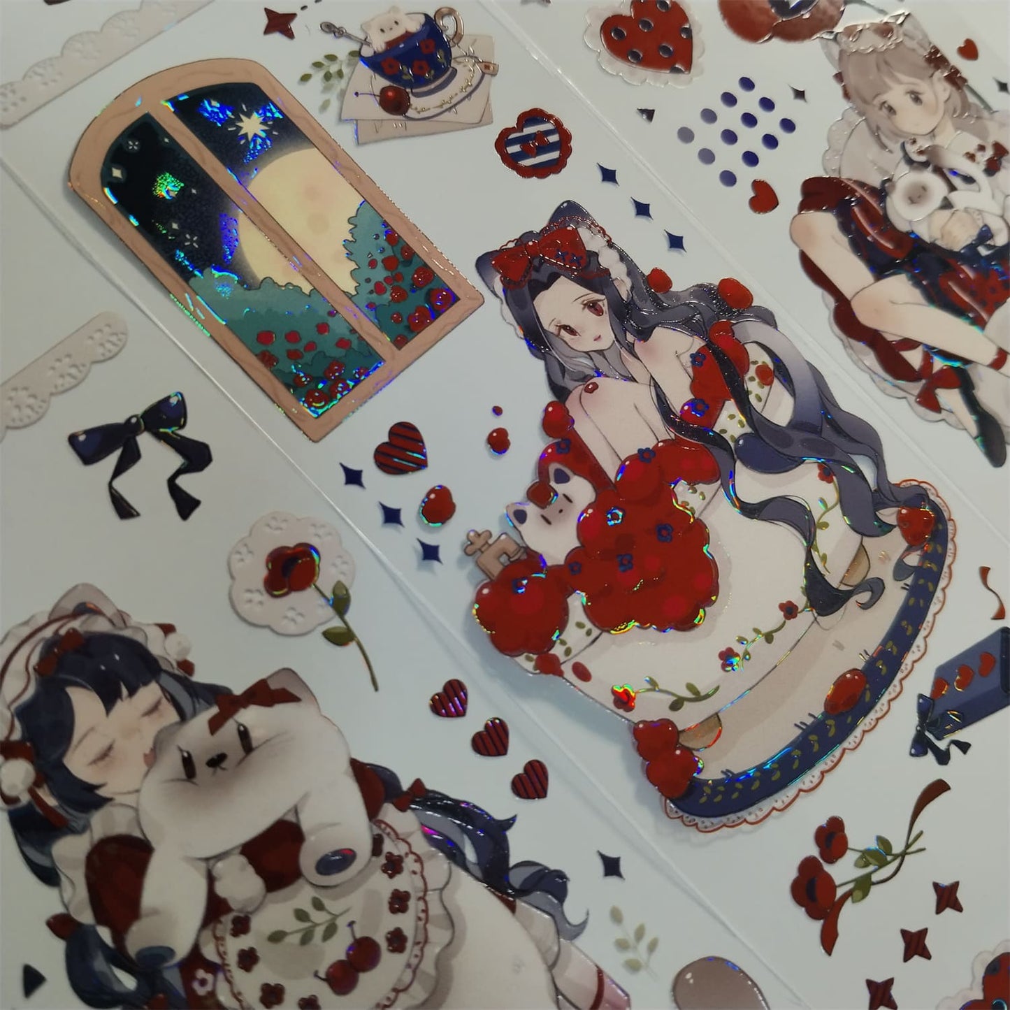 Cute Girl One Cycle PET Tape