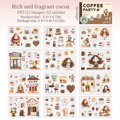 Coffee Queue Series Sticker Pack