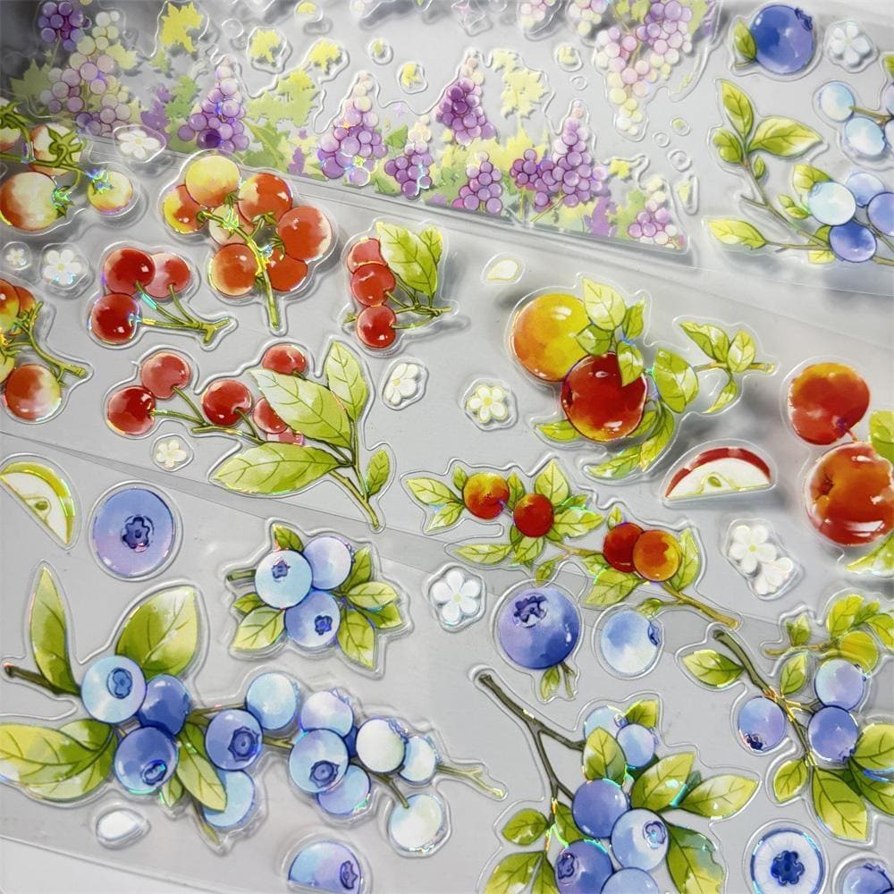 Die-Cut One Cycle Fruit Medley PETi Tape