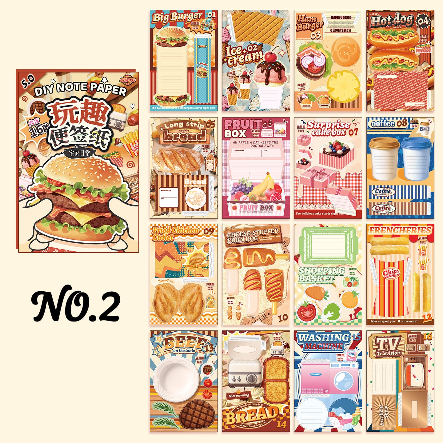 Fun Shape Die-Cut Notes