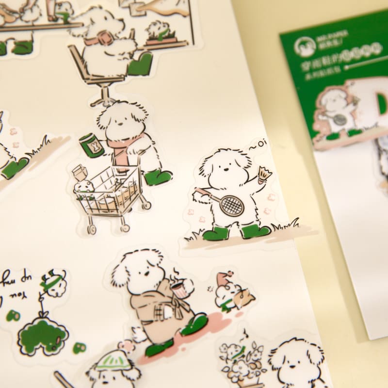 Cats & Dogs in Rain Boots Stickers