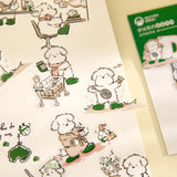 Cats & Dogs in Rain Boots Stickers