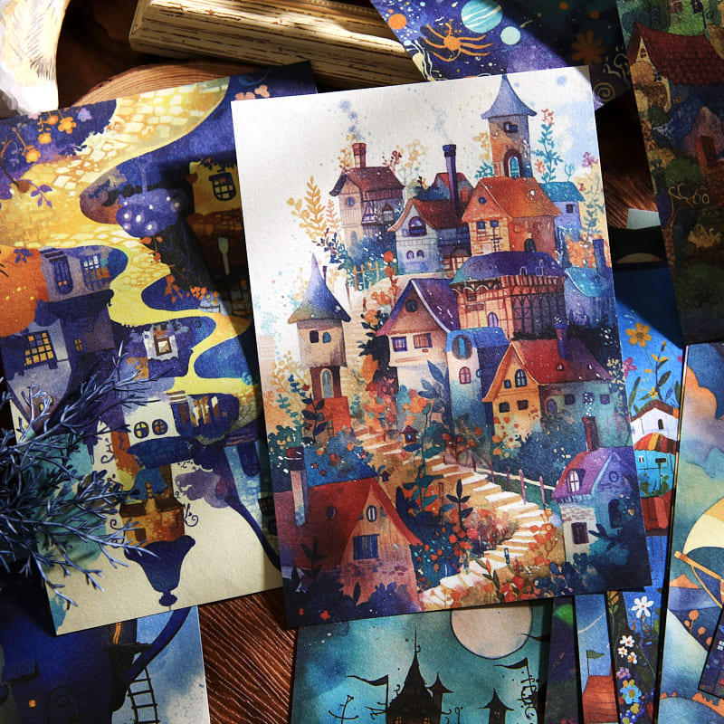 Fairy Tale Theme Scrapbook Paper