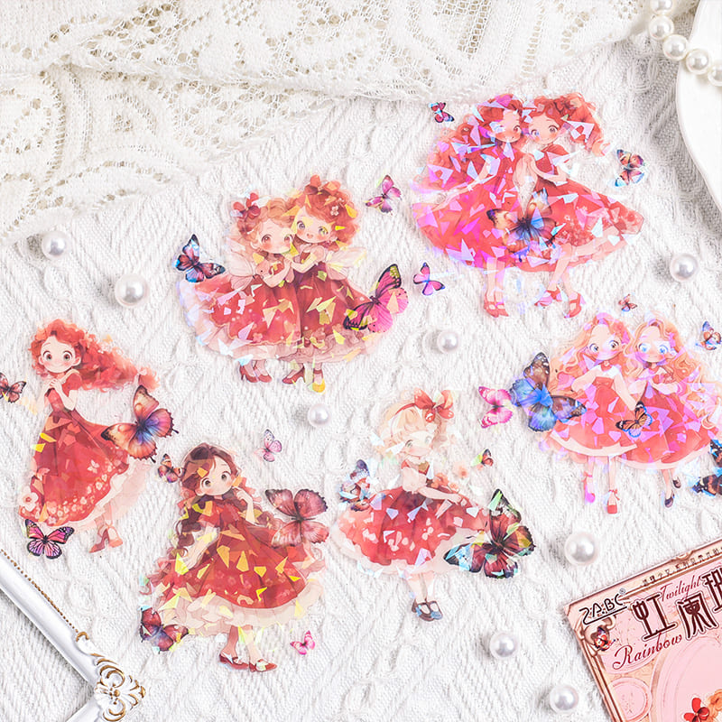 Butterfly Maiden Stickers