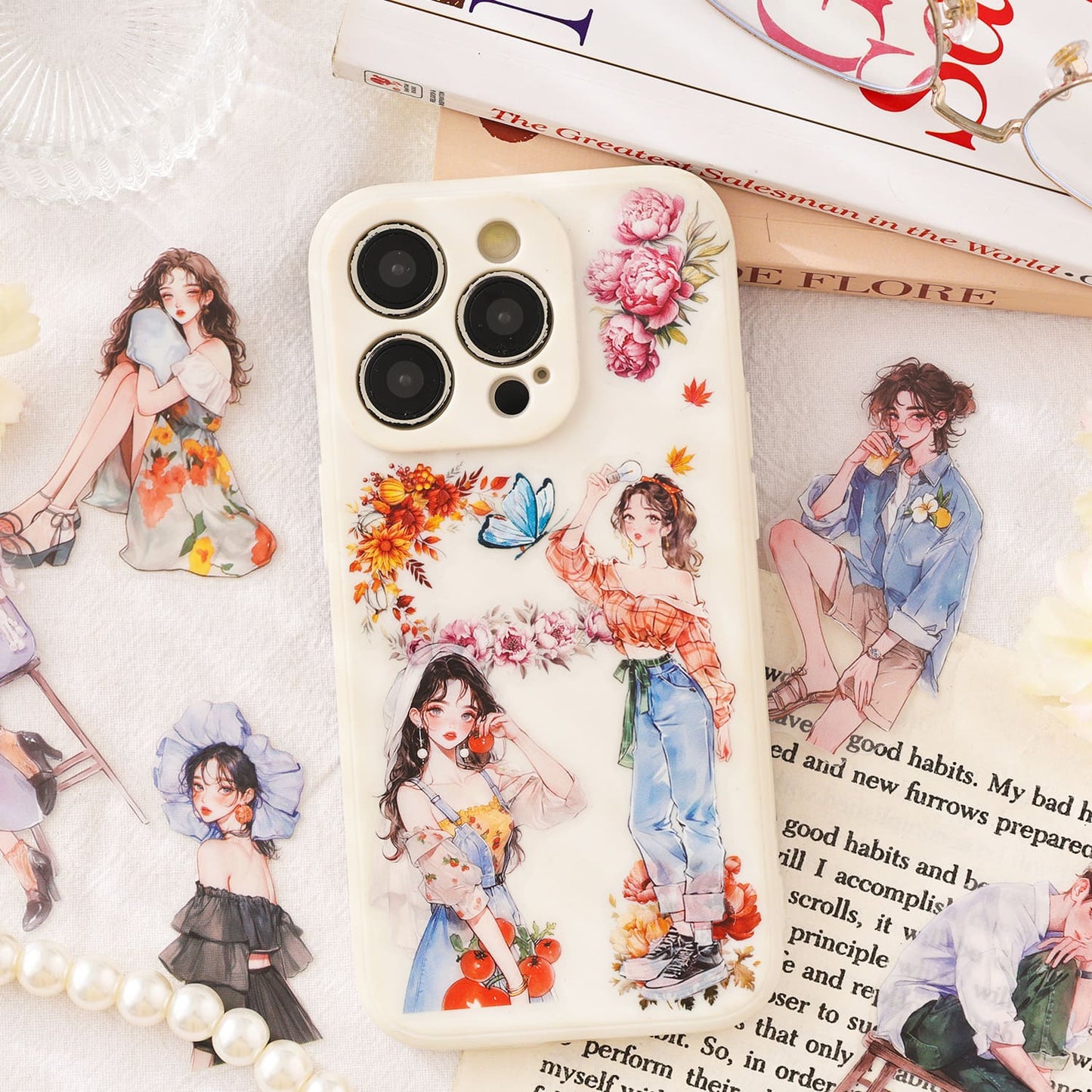100PCS Character-Themed Stickers