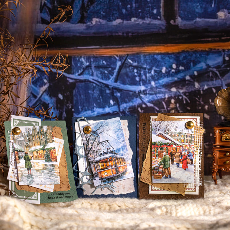 Winter Scenery Sticker