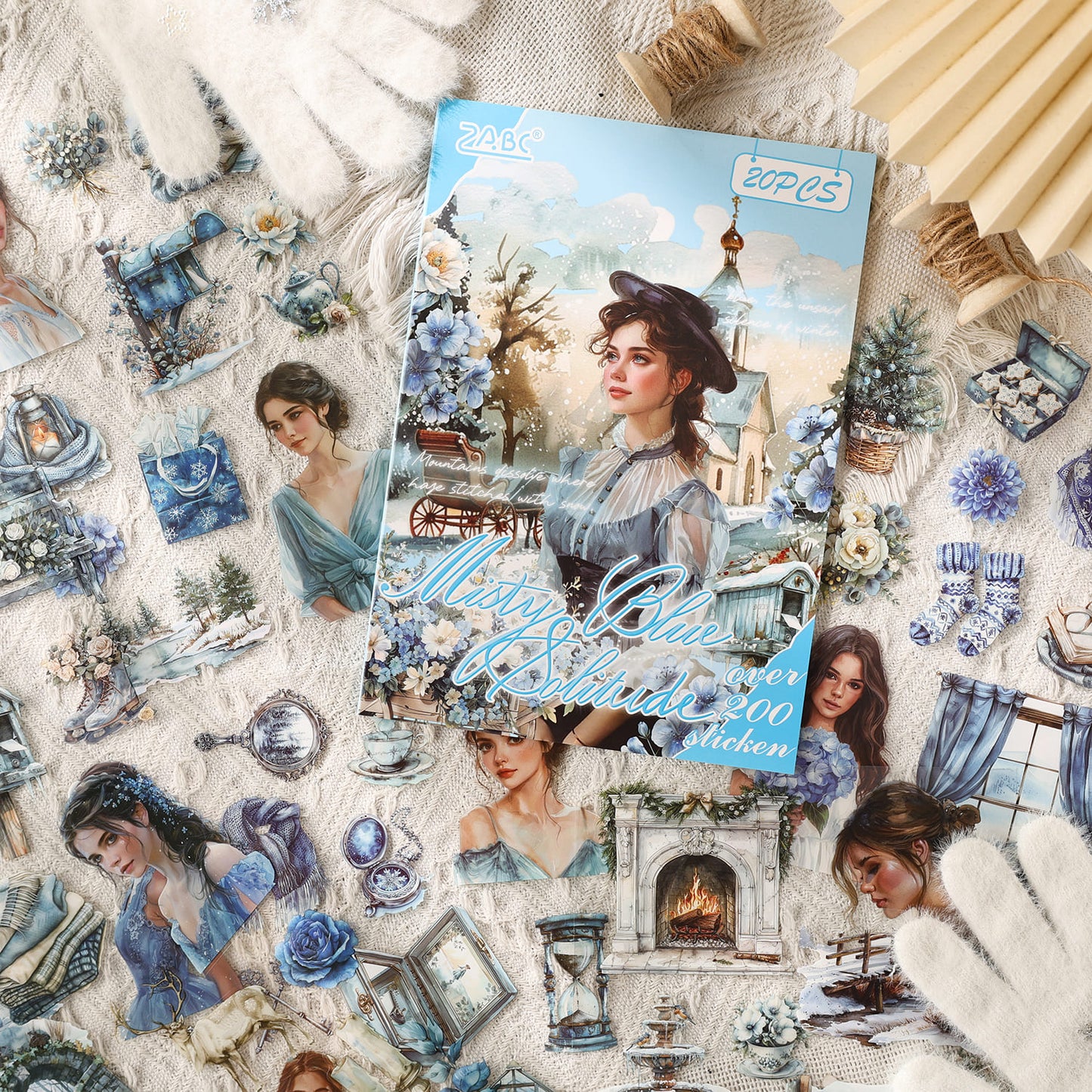 Four Seasons Character Sticker Book