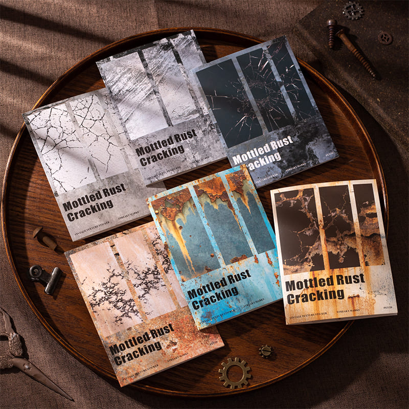 Cracked & Distressed Stickers Pack