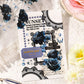 4 PCS Floral Theme PET Tapes