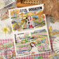 Four Seasons Landscape Large Stickers Book