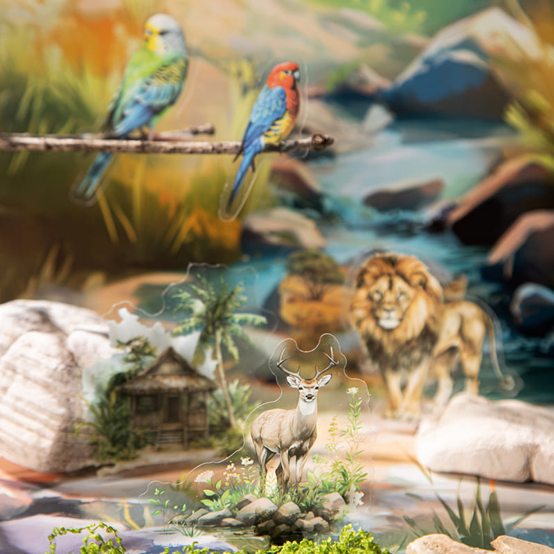 Jungle Adventure Series Sticker Pack