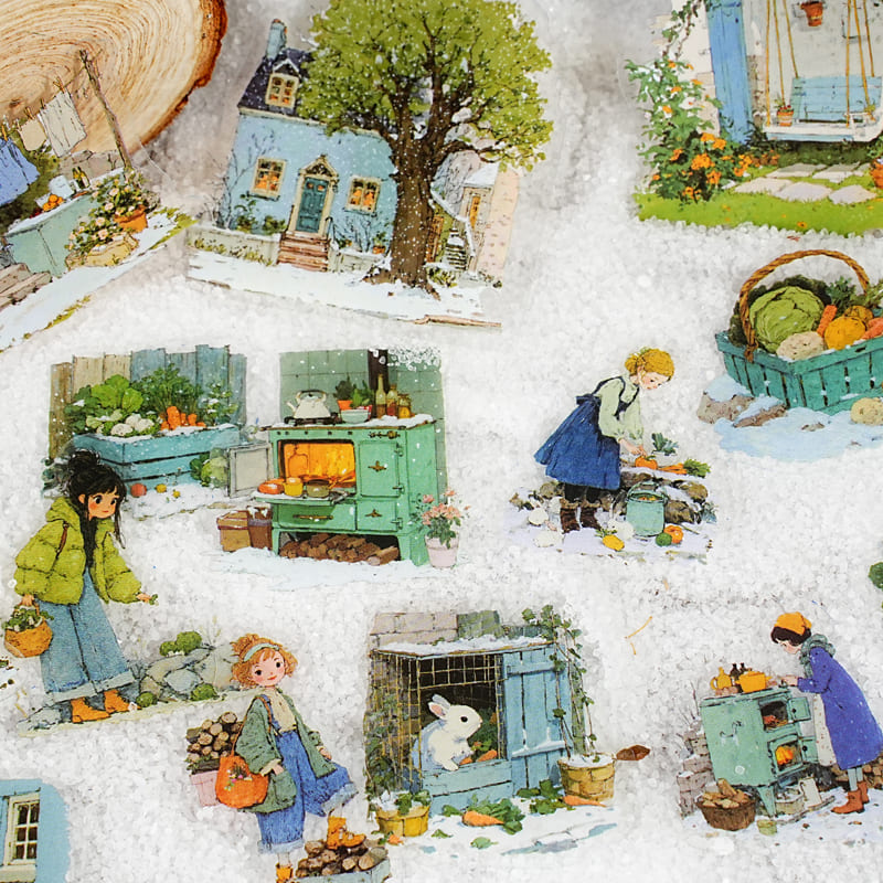 Winter Theme Stickers
