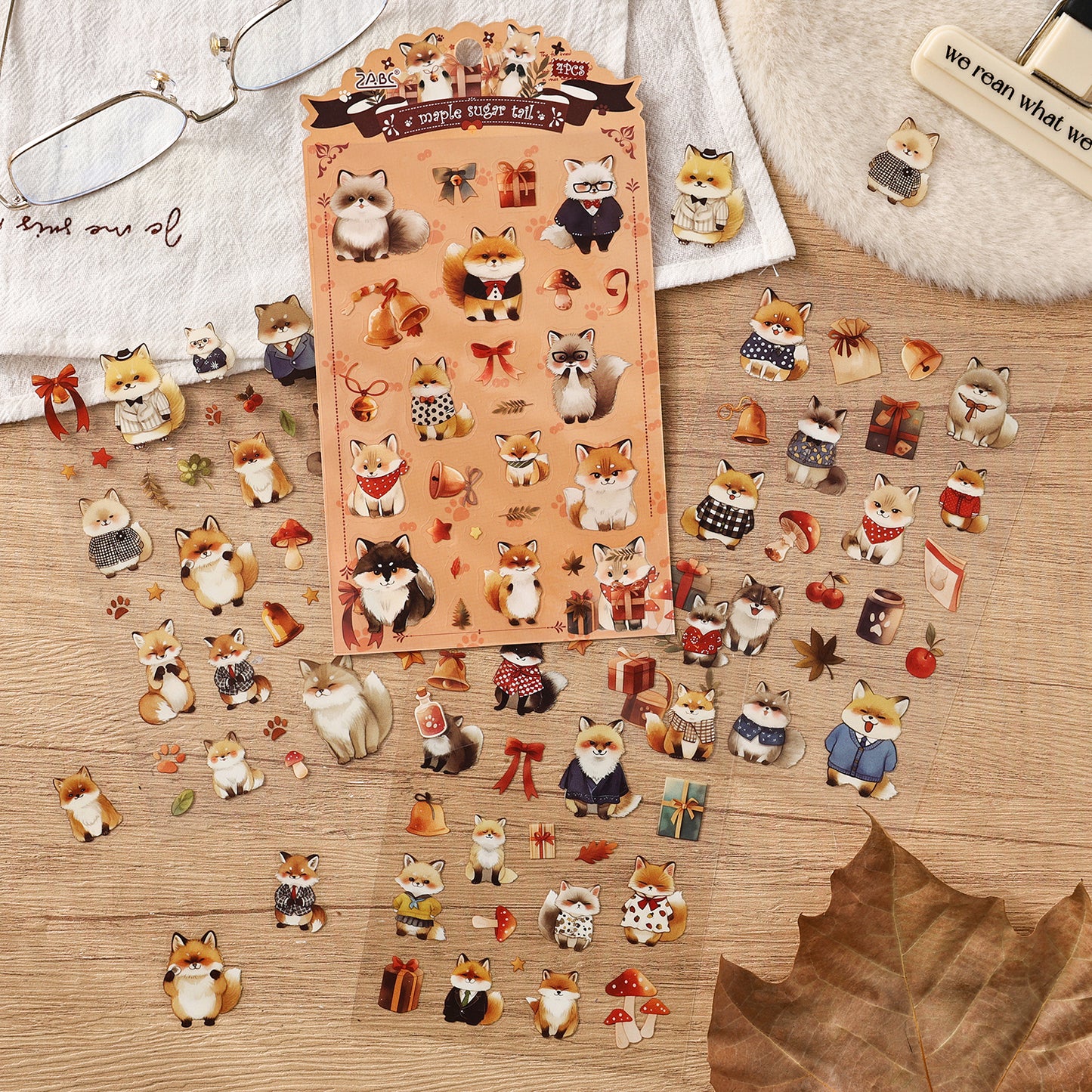 Woodland Friends PET Sticker Pack