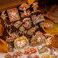 Autumn Theme Hard Card Stickers