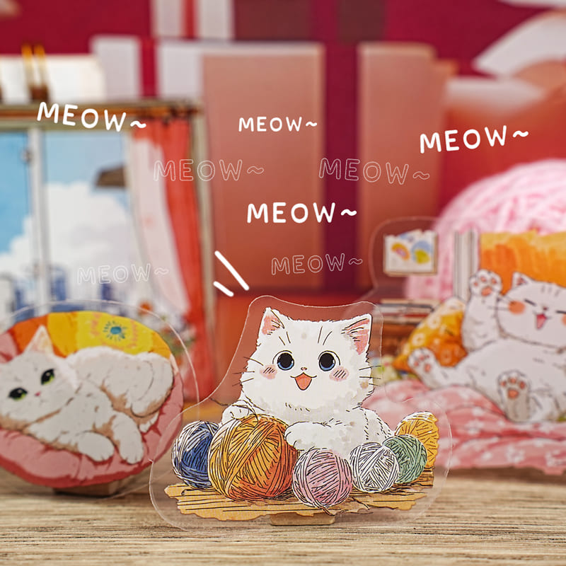 Meow's Daily Life Sticker Pack