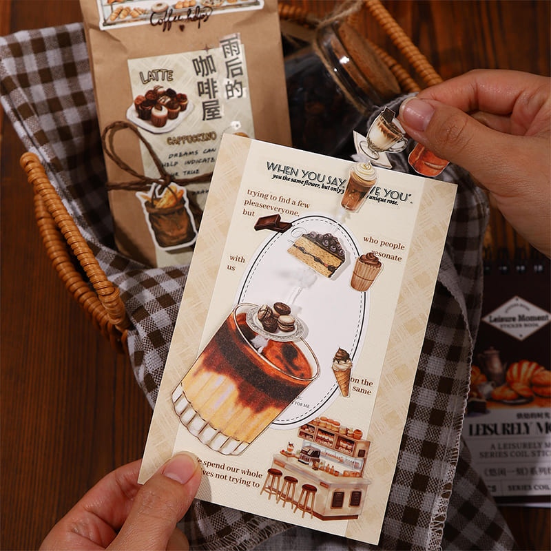 Leisurely Moment Sticker Book