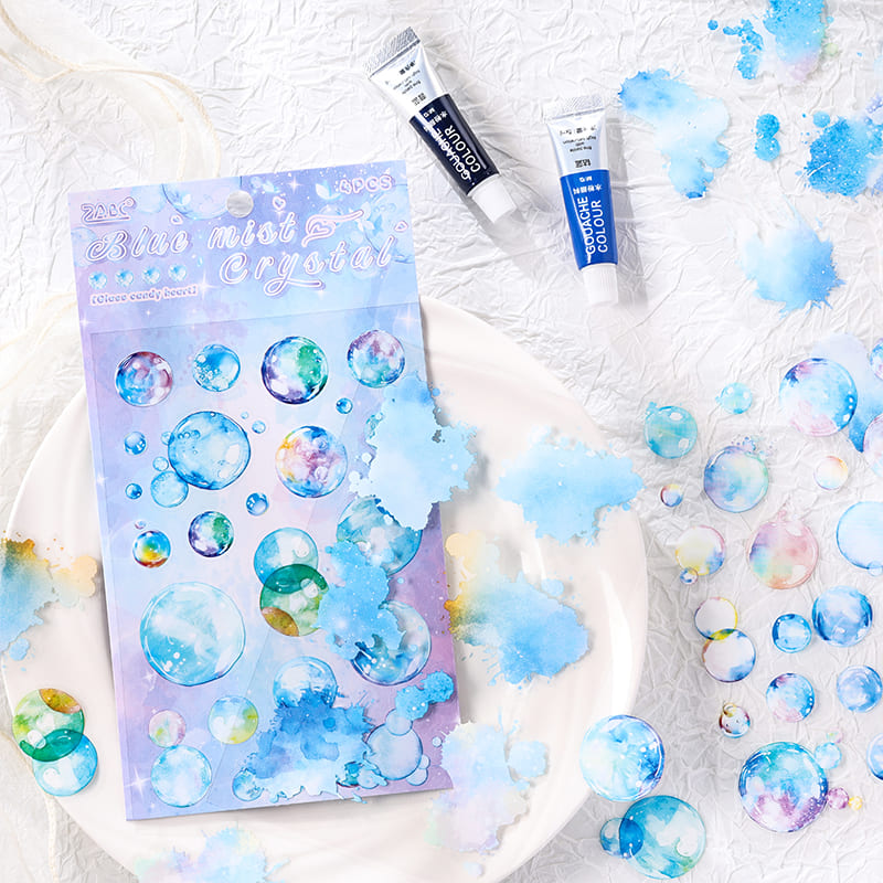 Whimsical Bubble Stickers