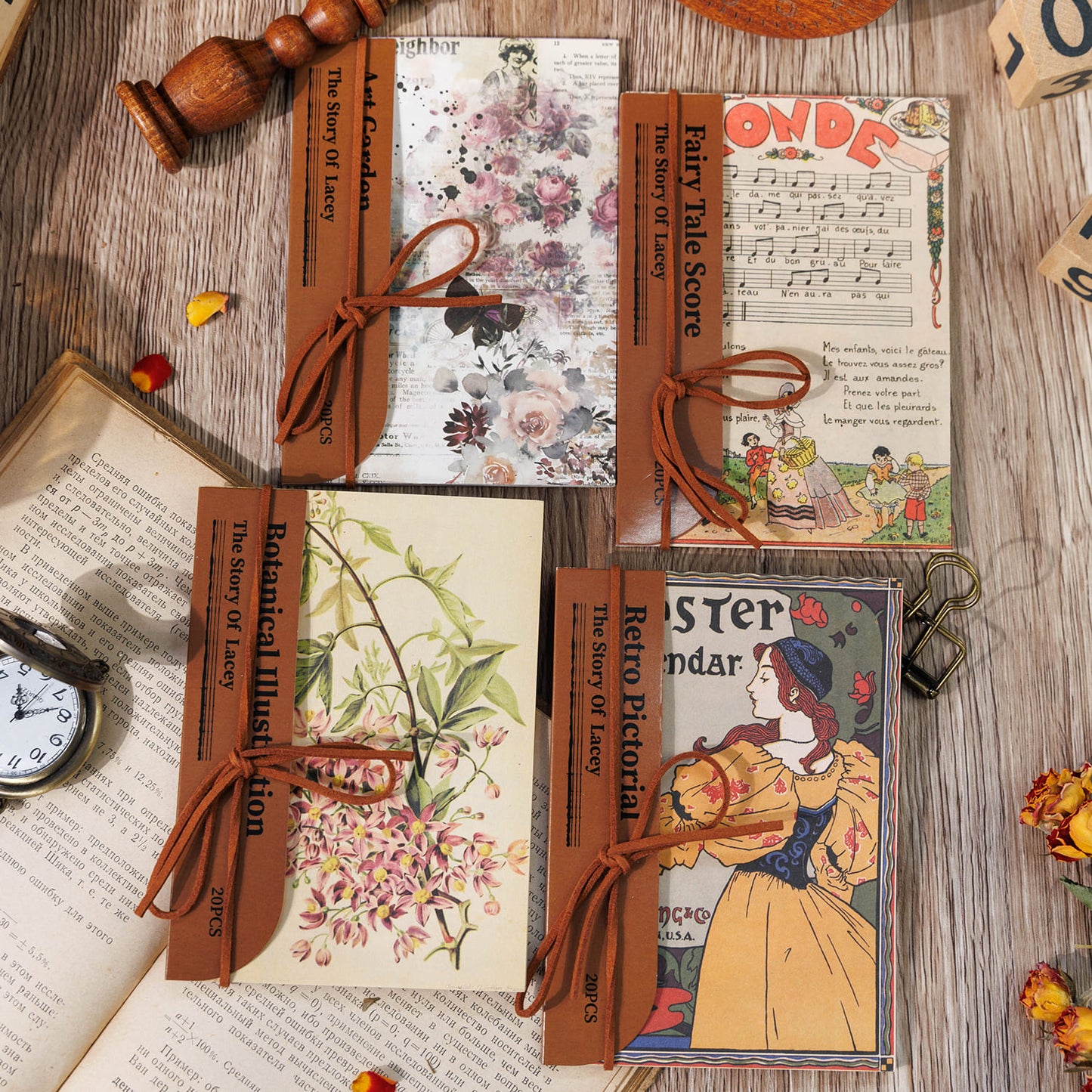 Vintage Inspiration Scrapbook Paper