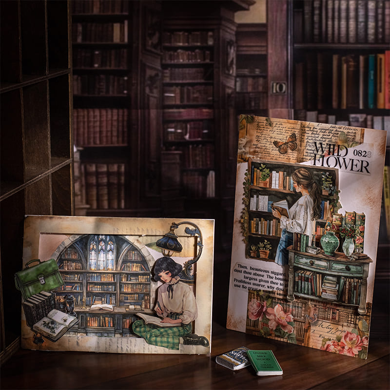Library Theme Material Pack