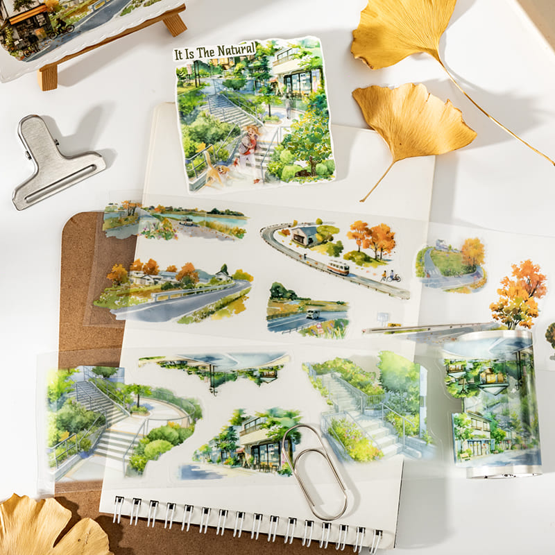Seasonal Landscape PET Tape