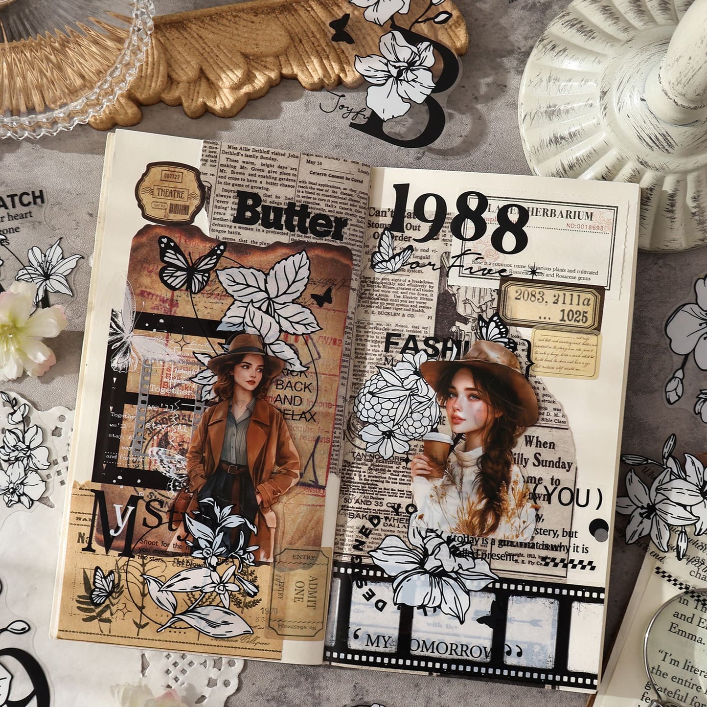 Ink Bloom Sticker Pack