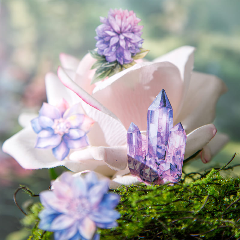 Crystal Theme Stickers